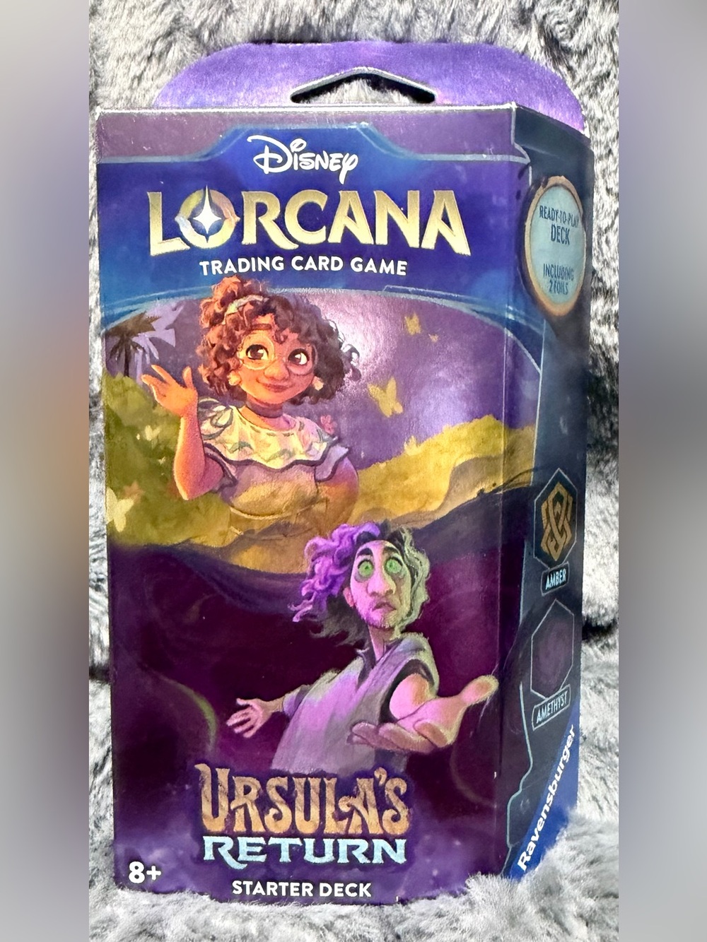 Disney Lorcana: Ursula's Return Amber and Amethyst Starter Deck